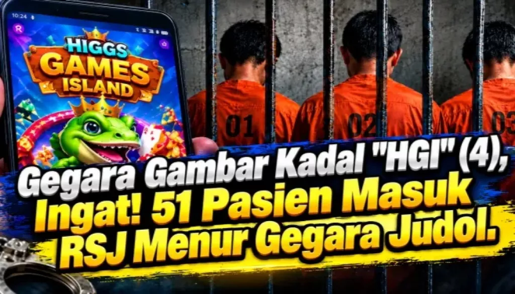 HGI Harus Bubar, Ingat! 51 Pasien Masuk RSJ Menur Gegara Judol