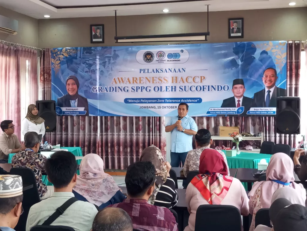 Jaga Kualitas Makanan Program MBG, Pengelola Dapur SPPG di Jombang Diperketat Standar Keamanan Pangan