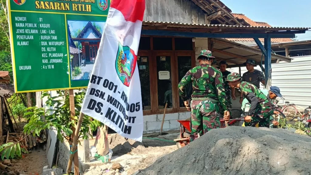Menembus Pelosok Plandaan: Misi Satgas TMMD Kodim 0814 Jombang Menghadirkan Hunian Layak