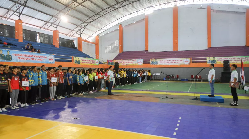 Ikuti 58 Tim, Kejurprov Bola Voli U-19 Jawa Timur Resmi Digelar di Jombang