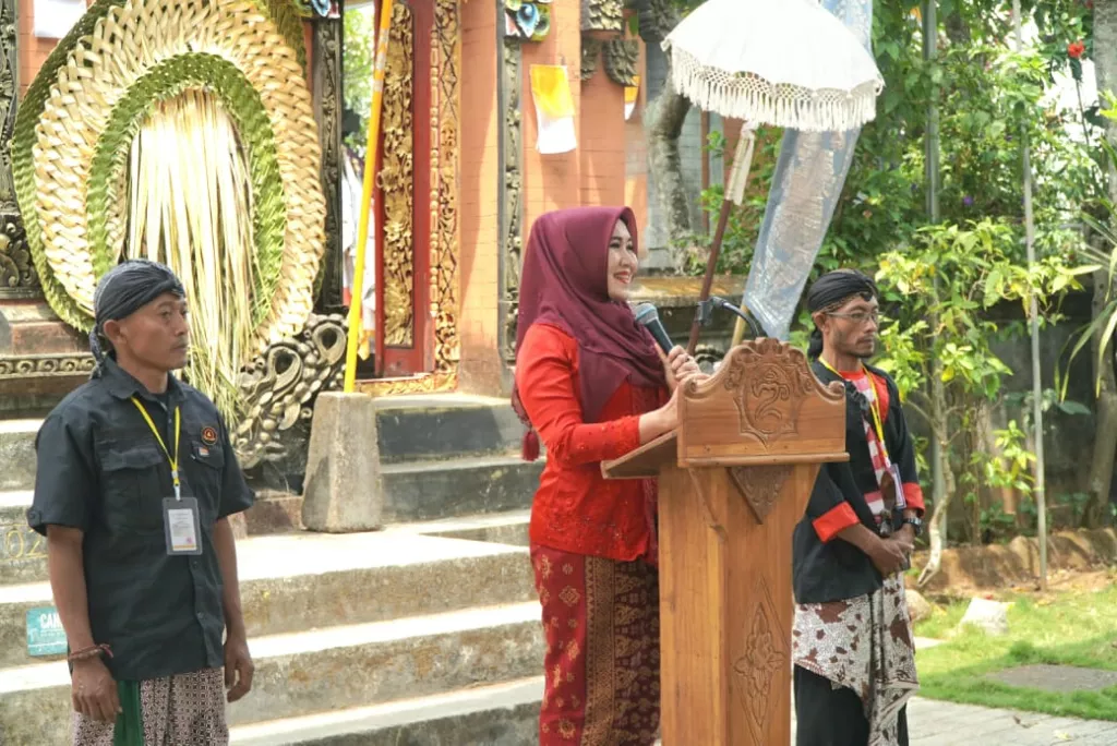 Warisan Leluhur Jangan Hilang, Senator Lia Istifhama Disambut Hangat Masyarakat Nganjuk