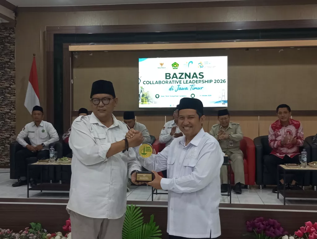 Ketua BAZNAS Jatim Mohammad Ghofirin Raih Penghargaan Tokoh Muda Nahdliyin Inspiratif 2026