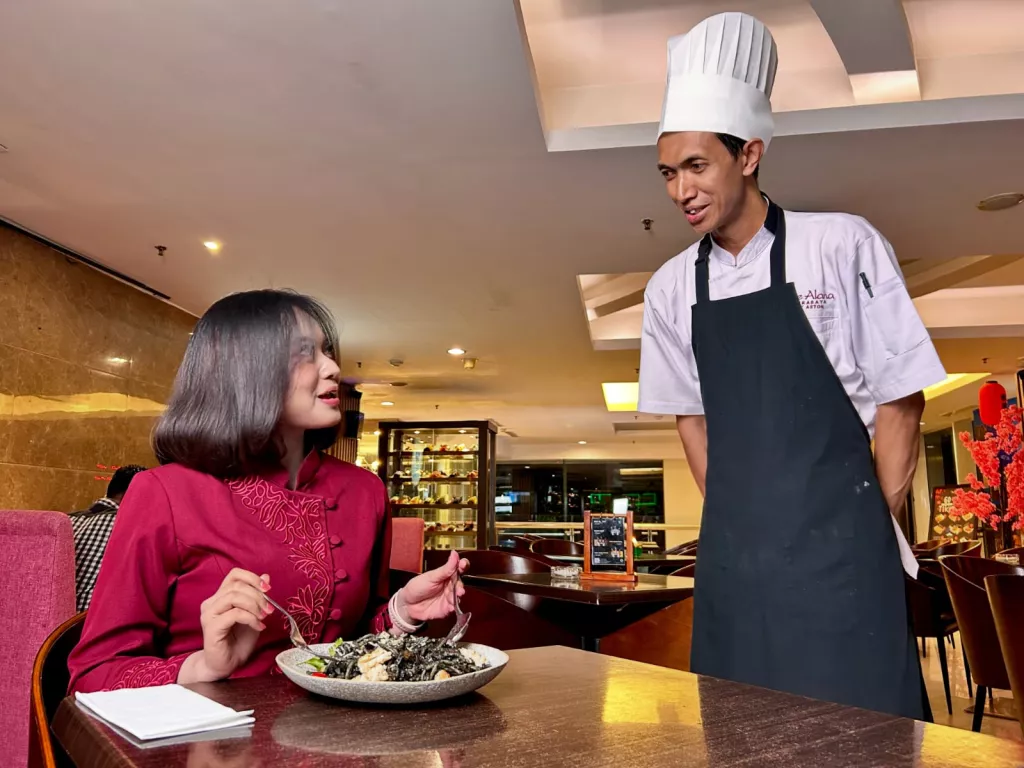 Spageti Hitam Chef Anton, Menu Halloween The Alana Hotel Surabaya