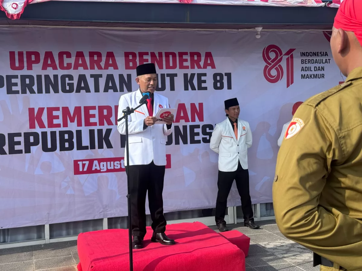 HUT ke-81 RI: PKS Jatim Tegaskan Karakter Bangsa dan Konsistensi Bela Palestina
