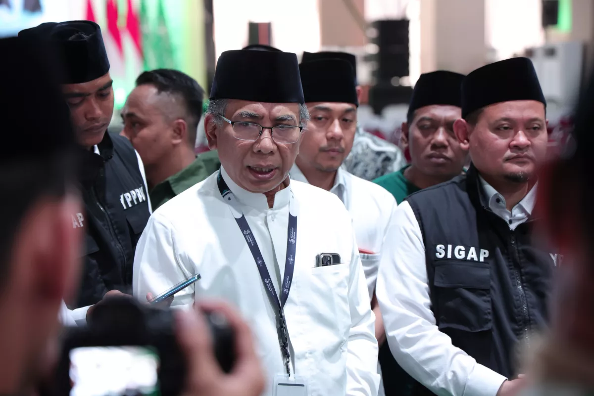 Muktamar Ke-35 NU di Tambakberas: Gus Yahya Optimistis Tegaskan Niat Maju Kembali dan Tepis Isu Intervensi Istana