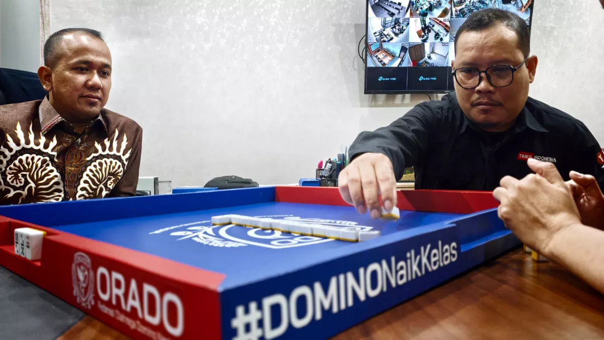 Turnamen Domino Jurnalis Kemerdekaan 2026 digelar di Surabaya pada 22 Agustus, memperebutkan Piala ORADO Jatim dan hadiah jutaan rupiah. Foto/RLD