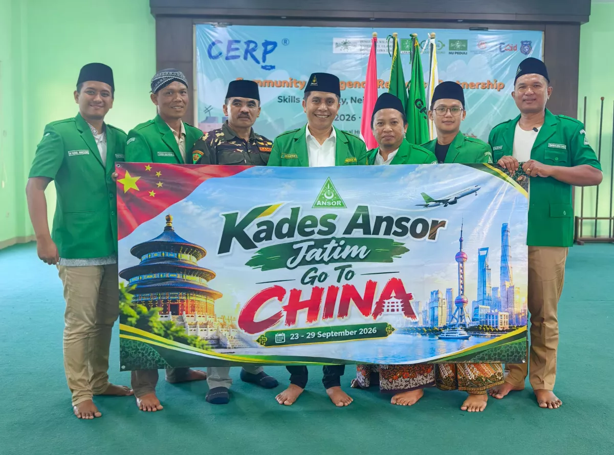 Ansor Jatim Boyong 3 Kades Kader ke Tiongkok, Pelajari Teknologi Pertanian dan Ketahanan Pangan